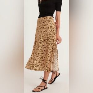 Marine Layer Ryan MIDI Slip Skirt